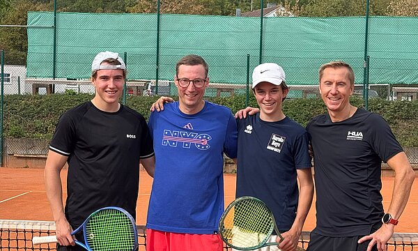 Zu den Newsdetails: Familien-Match krönt den 3. Generationen Cup beim RTC Marbach