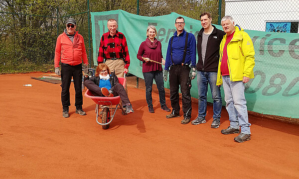 Zu den Newsdetails: Vorbereitungen zum Saisonstart beim RTC Marbach e.V.