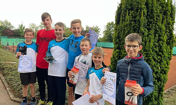 Zu den Newsdetails: Junioren U15 des RTC stehen als Aufsteiger fest
