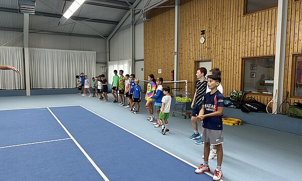 Zu den Newsdetails: Sommer Tenniscamp, ein voller Erfolg