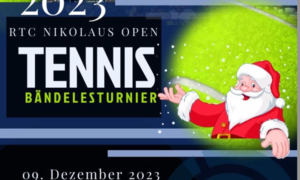 Zu den Newsdetails: Tennis Nikolausturnier beim RTC Marbach in Rielingshausen