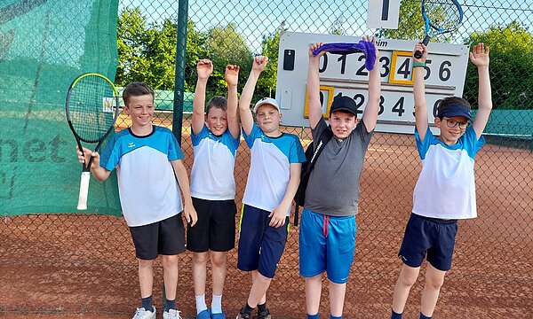 Zu den Newsdetails: Super Sommersaison 2022 - SPG Mannschaft Kids Cup U12 TC Affalterbach/ RTC Marbach erneut Gruppensieger