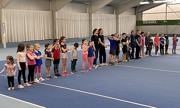Zu den Newsdetails: Tennis-Schnuppertag ein voller Erfolg